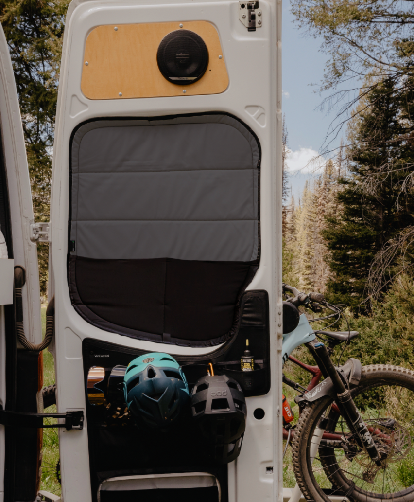 Mercedes Sprinter Stealth Rear Door Window Covers (Pair)