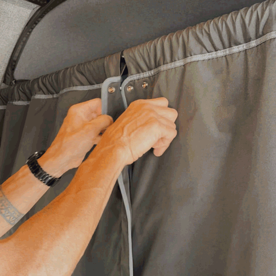 Mercedes Sprinter Insulated Privacy Curtain