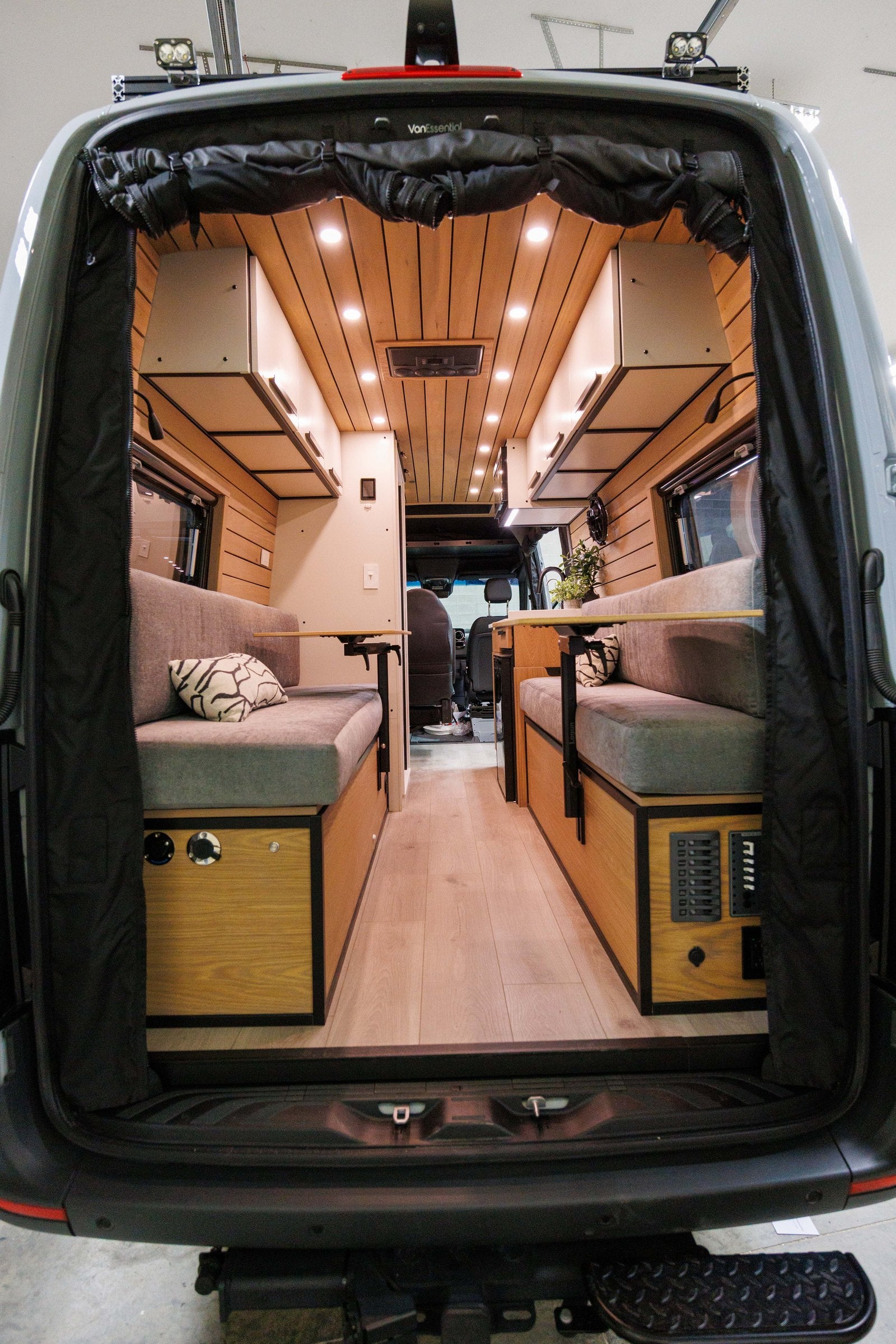 Interior from the rear doors
